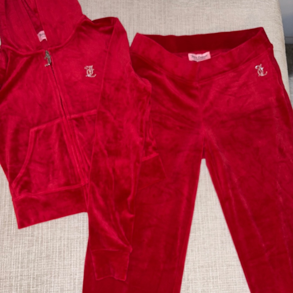 Red Juicy Couture Tracksuit